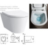 Унитаз LAUFEN PRO с глубоким смыванием, покрытие LCC