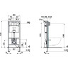 Инсталляция для подвесного унитаза LAUFEN CW1