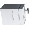 Комплект мебели + раковина LAUFEN KARTELL 4.0755.2.033.631.1+ 8.1033.4.757.112.1 (595x455x615мм), цвет глянцевый белый