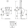 Писсуар LAUFEN VILLA 31х28 см