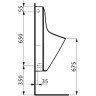 Писсуар подвесной LAUFEN ANTERO