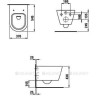 Подвесной унитаз LAUFEN KARTELL RIMLESS