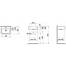Раковина LAUFEN LIVING 45x38