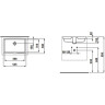 Раковина LAUFEN LIVING 54x36