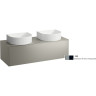 Раковина LAUFEN SONAR с текстурой 410x365 мм, белый