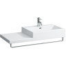 Раковина накладная LAUFEN LIVING CITY 100х46 полочка слева