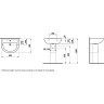 Раковина подвесная LAUFEN PRO B 60x48