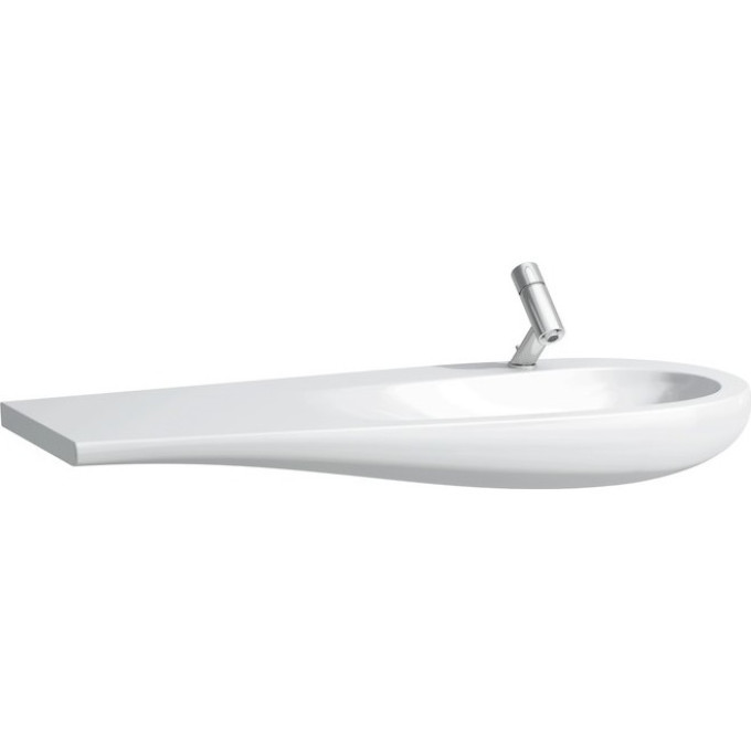 Раковина-столешница LAUFEN IL BAGNO ALESSI ONE 120x50 полочка слева