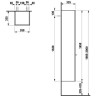 Шкаф-пенал LAUFEN CASE FOR PALACE 35x165 R белый