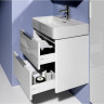 Шкафчик для раковины LAUFEN BASE 810285, с 2 ящиками, белый матовый