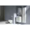 Шкафчик для раковины LAUFEN BASE 810285, с 2 ящиками, белый матовый