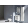 Шкафчик для раковины LAUFEN BASE 810285, с 2 ящиками, белый матовый