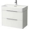 Шкафчик для раковины LAUFEN BASE 810285, с 2 ящиками, белый матовый