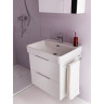 Шкафчик для раковины LAUFEN BASE 810285, с 2 ящиками, глянцевый белый