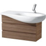 Тумба под раковину LAUFEN IL BAGNO ALESSI ONE 73x32 орех