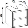 Тумба под раковину LAUFEN THE NEW CLASSIC 58x45