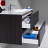 Тумба с раковиной LAUFEN BASE 100x49 темный вяз