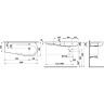 Тумба с раковиной LAUFEN IL BAGNO ALESSI ONE 2450.0.097.631.1 + 8.1497.4.400.104.1 белый