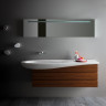 Тумба с раковиной LAUFEN IL BAGNO ALESSI ONE цвет орех