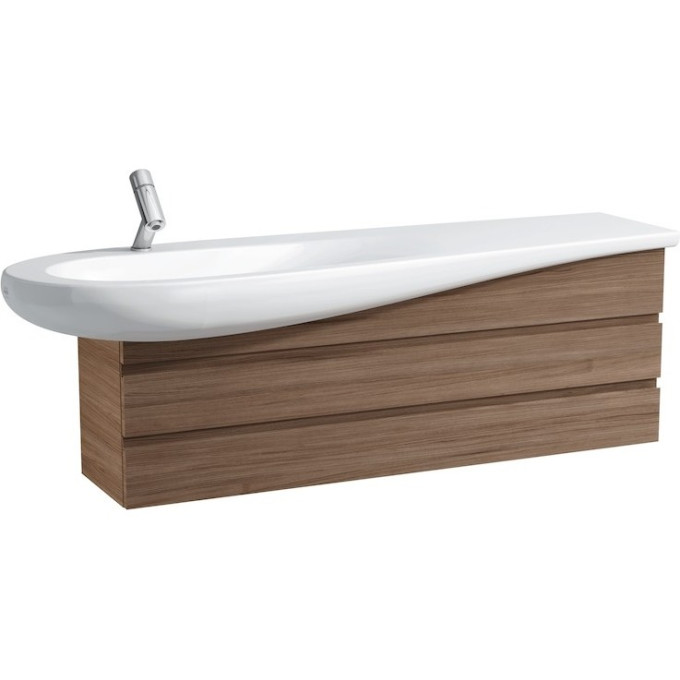 Тумба с раковиной LAUFEN IL BAGNO ALESSI ONE цвет орех