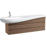 Тумба с раковиной LAUFEN IL BAGNO ALESSI ONE цвет орех
