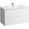 Тумба с раковиной LAUFEN PRO S 100x50 белый глянец