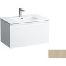 Тумба с раковиной LAUFEN PRO S с ящиком и дополнительным отсеком