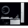 Высокий шкафчик KARTELL BY LAUFEN с правой дверцей, глянцевый белый