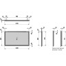 Зеркало LAUFEN FRAME 25, 120 см
